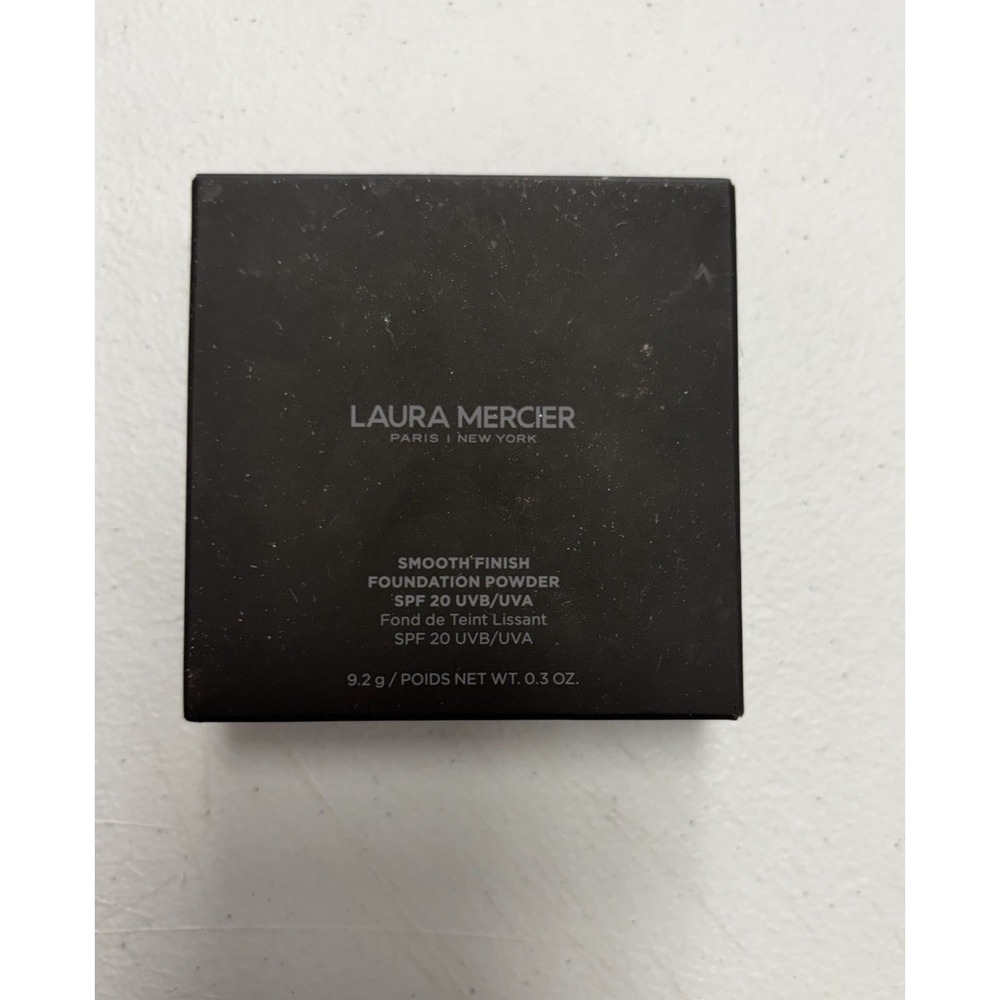 Laura Mercier Smooth Finish Foundation Pressed Powder 5W1 14 0.3 oz SPF 20 NEW